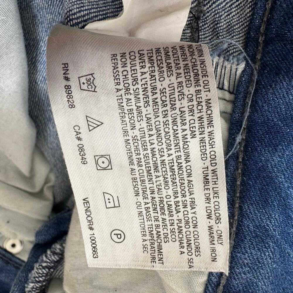William Rast Velvet Style Floral Embroidered Perfect Skinny Jeans, 31 - Picture 10 of 11